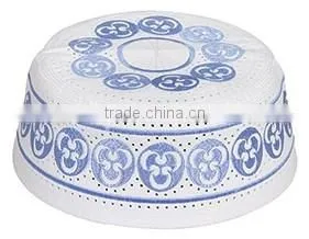 Factory direct sale cheap embroidery Muslim cap