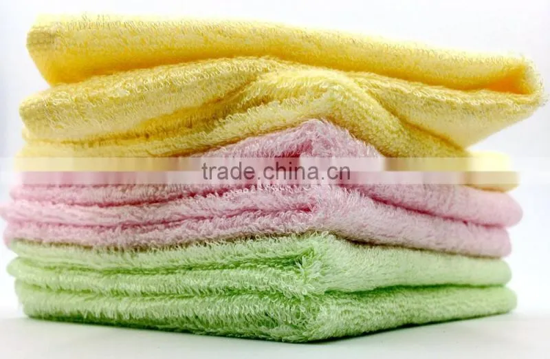 Organic Bamboo Washcloths 10"x10" Baby Face Towel