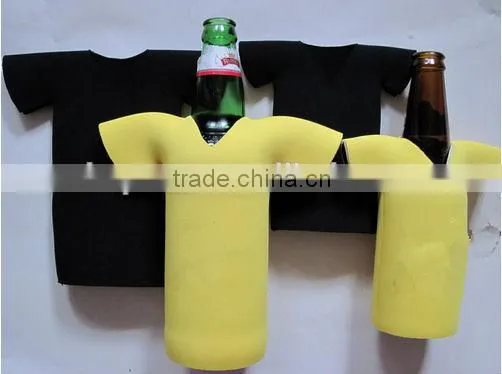 2014 hot sell neoprene bottle holder with strap
