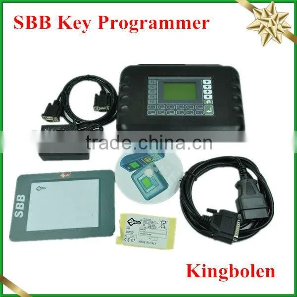 HOT SALE Excellent Silca Universal Car SBB vehicle Key Programmer V33.02 Update Software with Stable 2012 new sbb key programmer