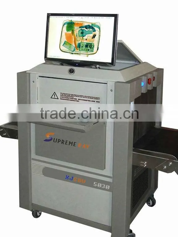 Smart Airport X Ray Baggage Scanner with High Resolution Color Lcd Display
