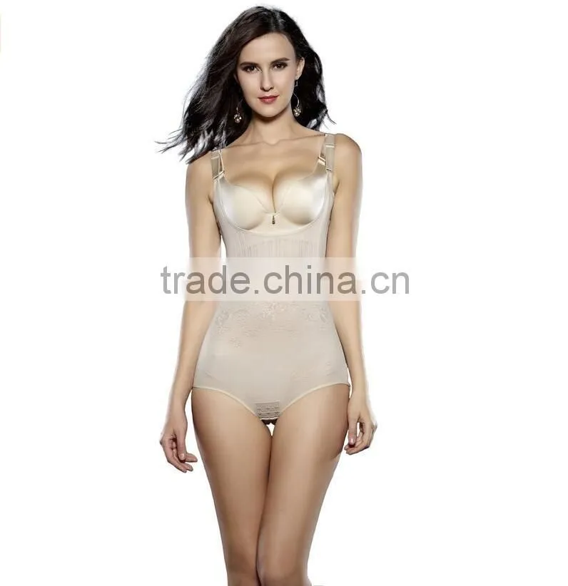 Women's Body Briefer Smooth Wear Bra Slimmer Shapewear Bodysuits