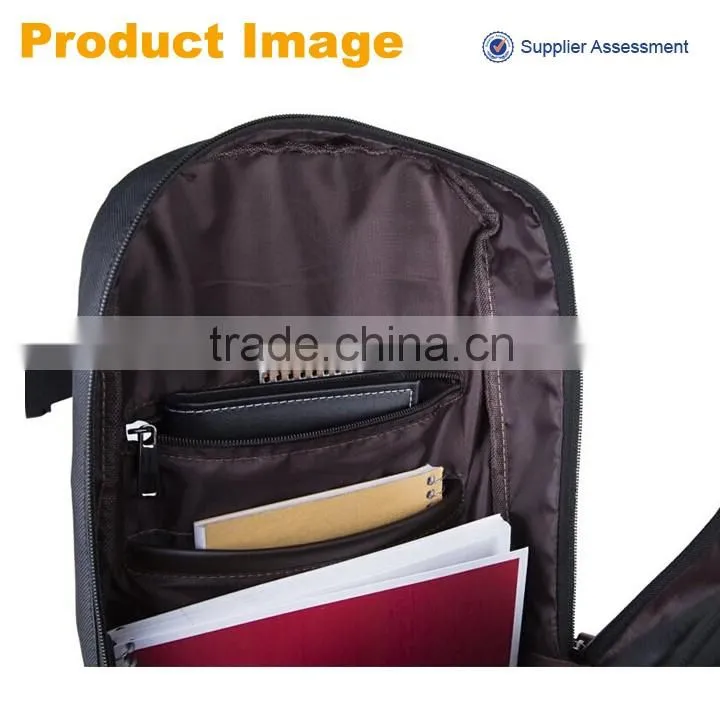 wholesale simple waterproof 17.5 inch laptop bag for men