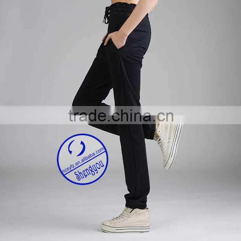 Cotton polyester french terry custom wholesale jogger pants
