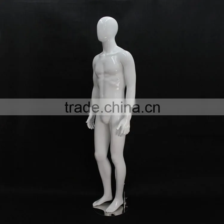 high gloss white unbreakable plastic mannequin