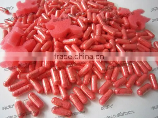 A variety of colors Factory supplier Growing dinosaur capsule Christmas joke funny toys 12pcs/blister card 0.7*2.3cm