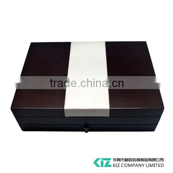 High Quality Wooden Coin Box, Medal Box with Drawer
