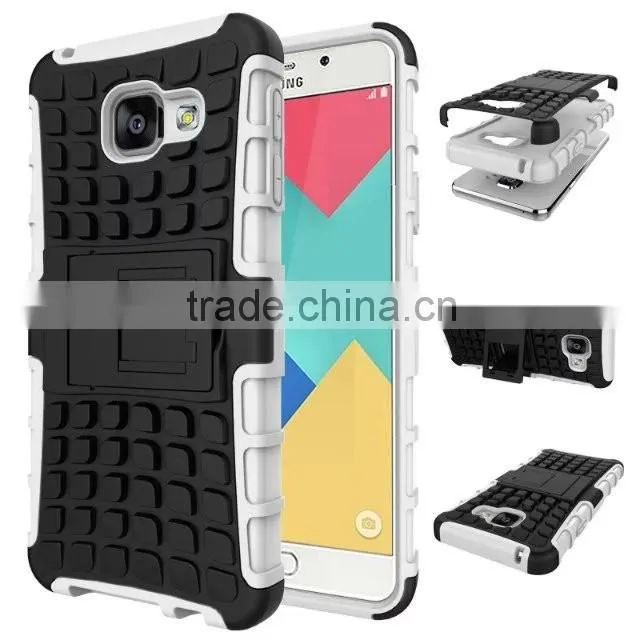 Mobile Phone Back Cover Smart Hybrid Rugged Heavy Duty Armor Kickstand Case For Sumsung A310
