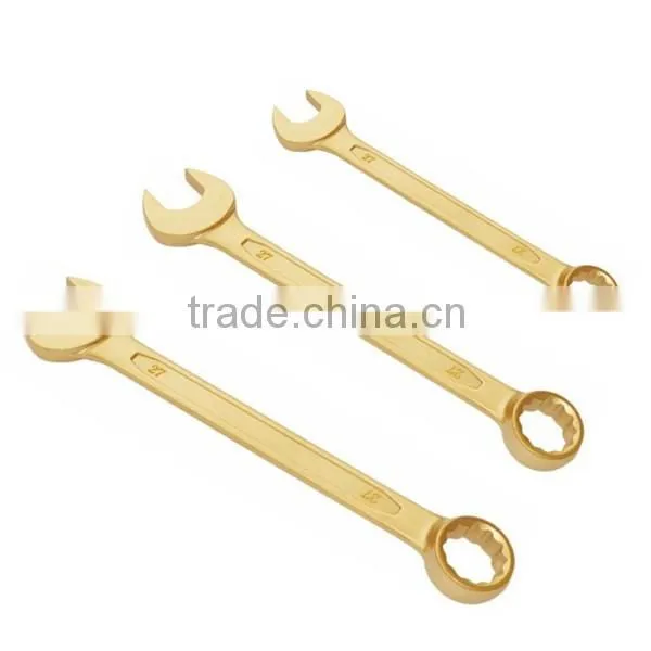 Hand tools Non sparking tools combination wrench ATEX certificate