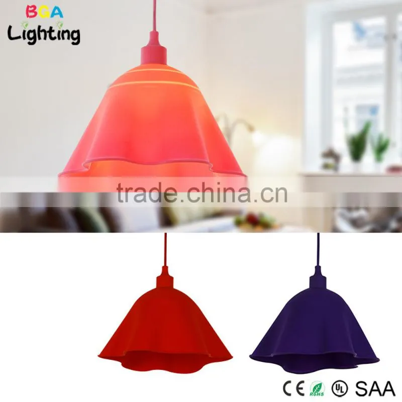 Chinese wholesale E27 socket Silicon waterproof pendant light