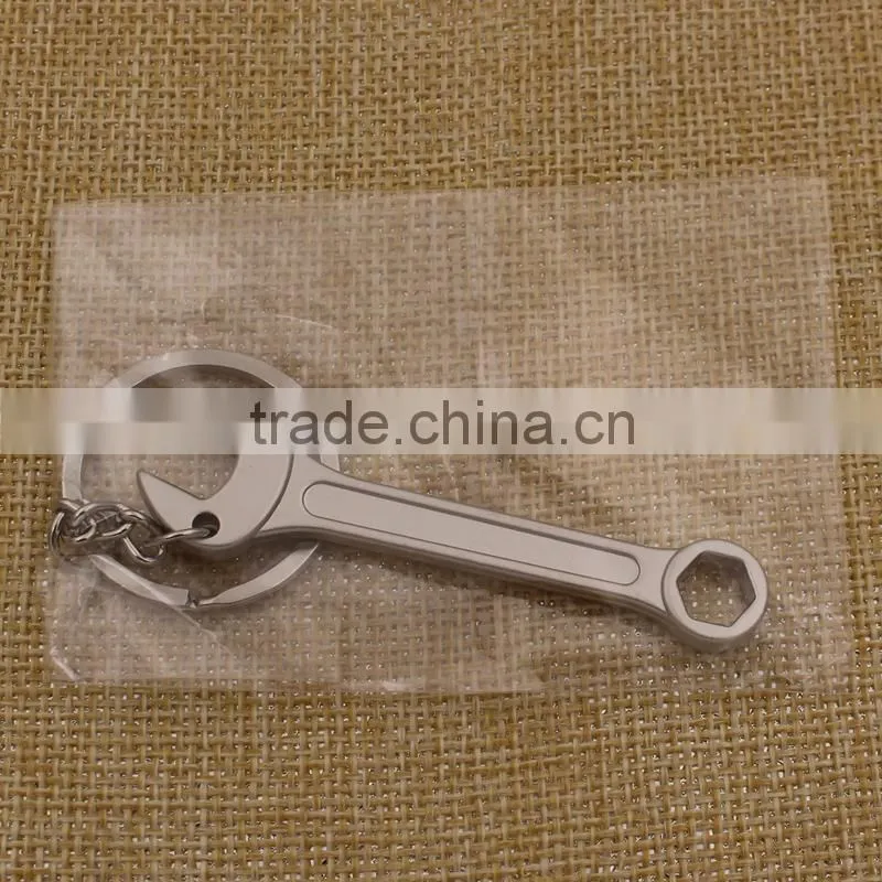 Promotion custom metal tool wrench keychain