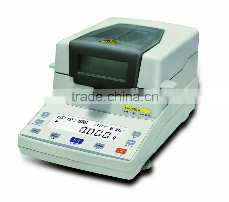110g 1mg touch screen moisture analyzer/meter
