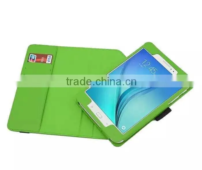 New product in China For Samsung galaxy Tab A 8.0 rotation pattern design leather case with stand