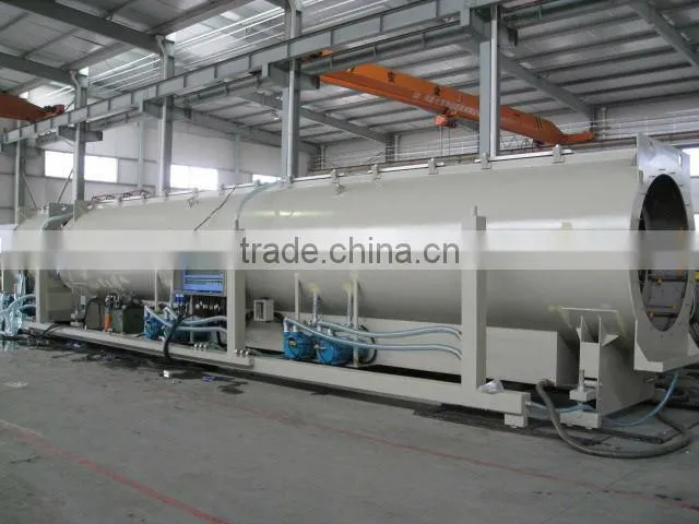 HDPE large diameter pipe extrusion machine