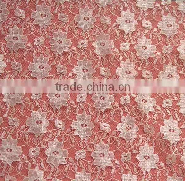 2011 polyester bright lace fabric cheap lace fabric