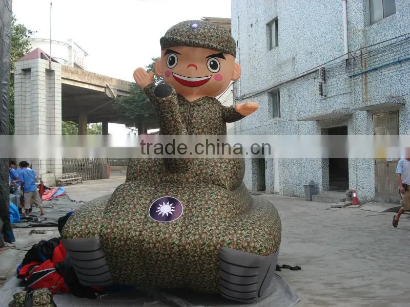 Inflatable Washing Power Cartoon,Father Christmas,Santa Claus