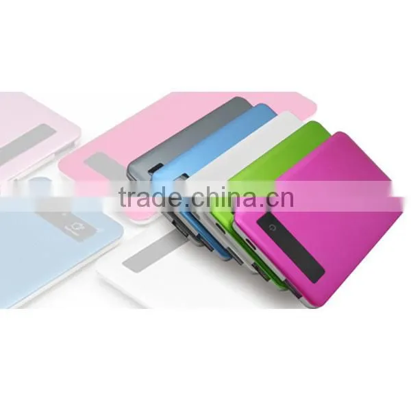 Portable External Backup Battery Charger 4000mAh From Senmei