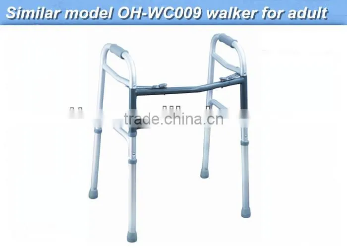 Folding aluminum walker for disabled child