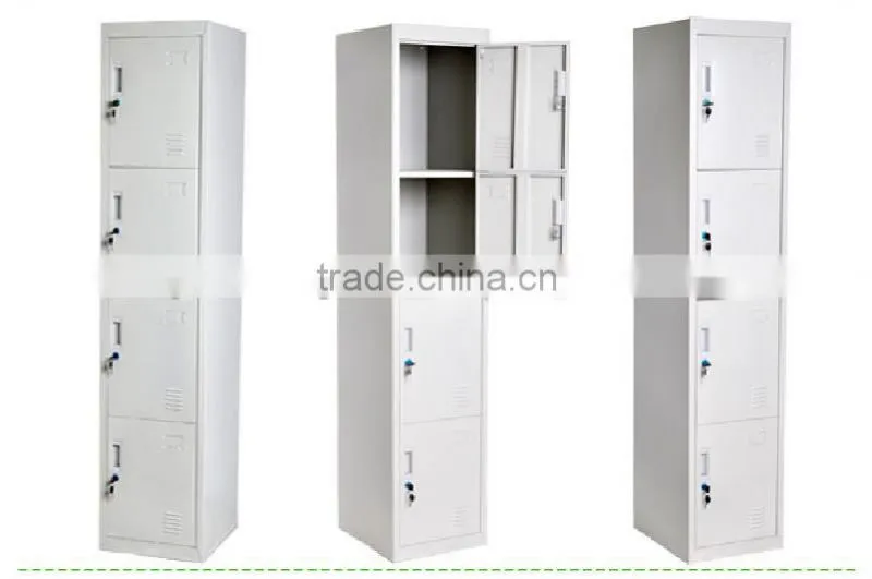 Cam lock knock down steel 5 tier locker