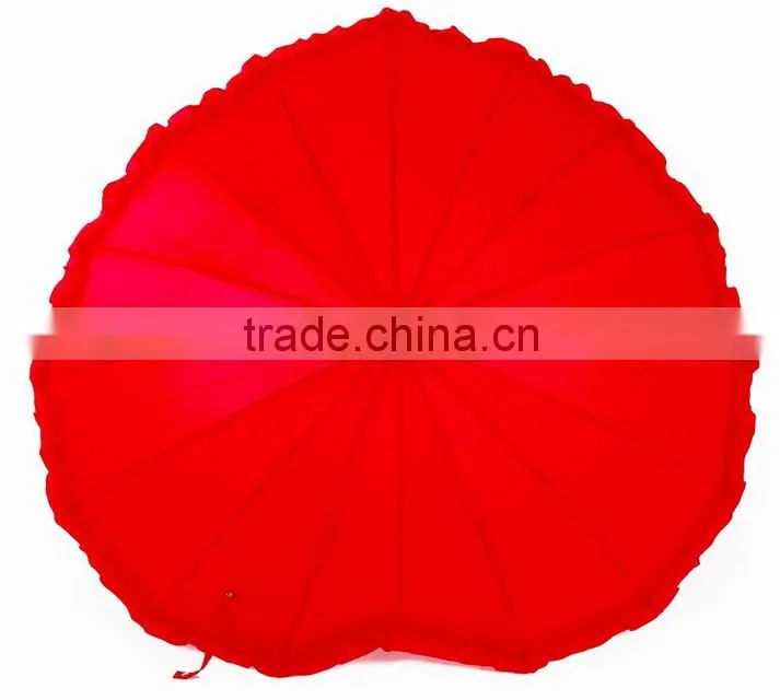 fashion wedding heart umbrella