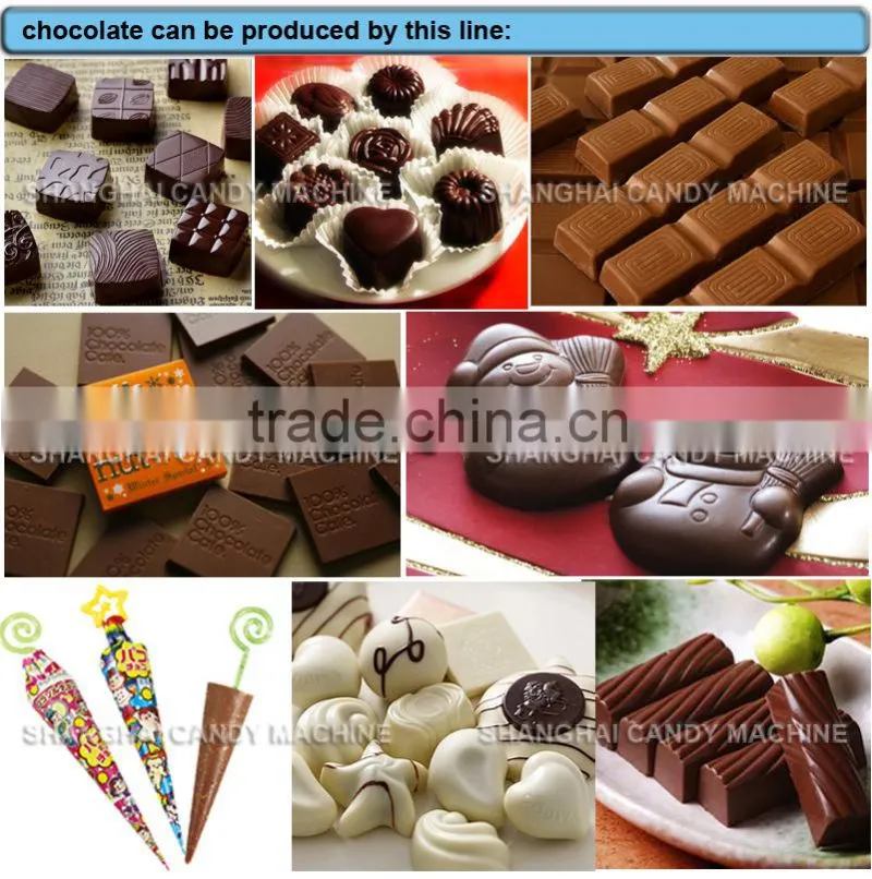 Professional bar chocolate machine with advanced technology