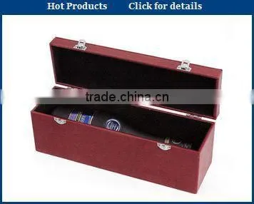 high end luxury wine tool set with leather box