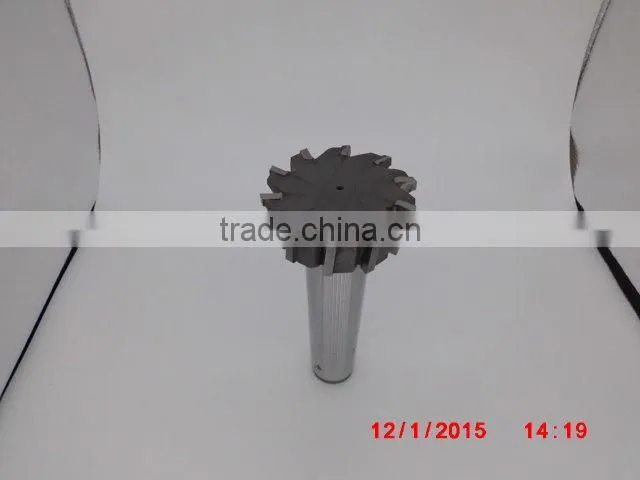 T-slot milling cutter with R angle