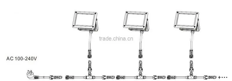 2016 best selling meanwell driver 800lm 110 volt led floodlight 10w