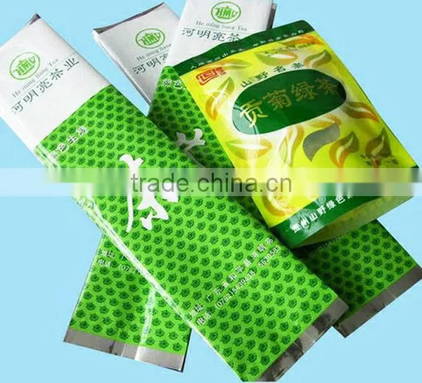 Plastic matt tea bag