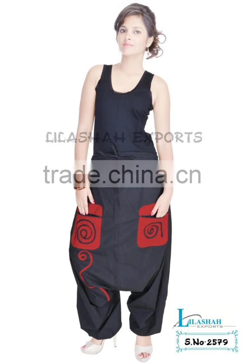 2579 Cotton Alibaba Pockets Trouser cotton trousers Garments Hot selling trouser