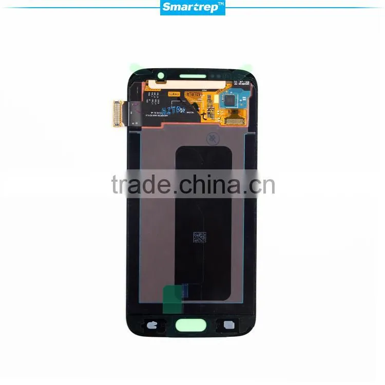 mobile phone accessory LCD for Samsung s6 LCD screen assembly