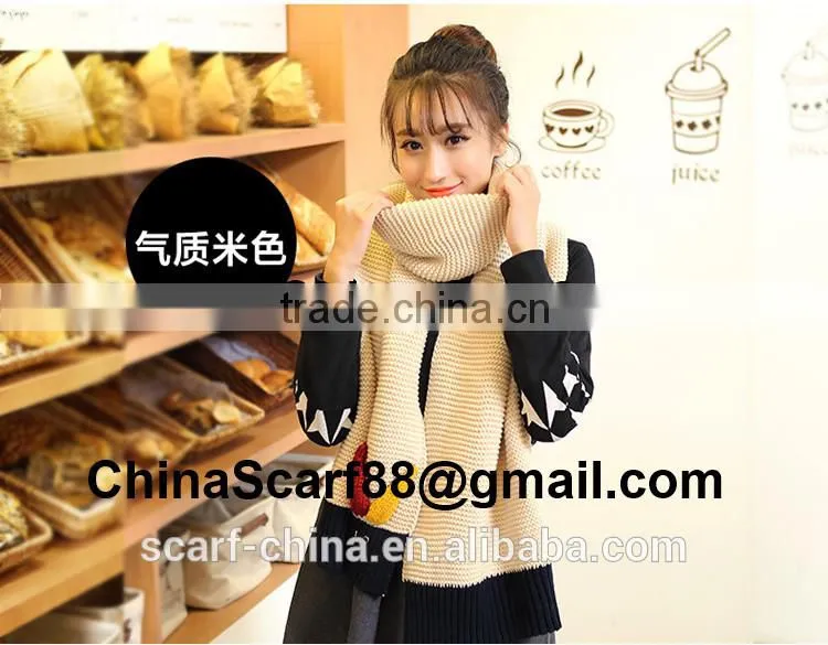 Wholesale cute wool scarf