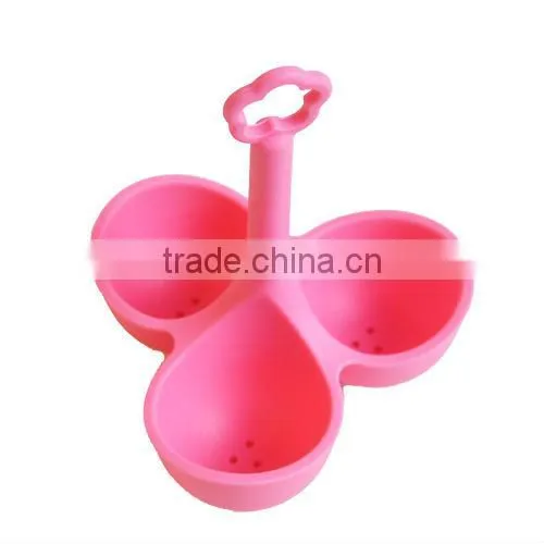 2013 New design and Nonstick Silicone Egg Steamer