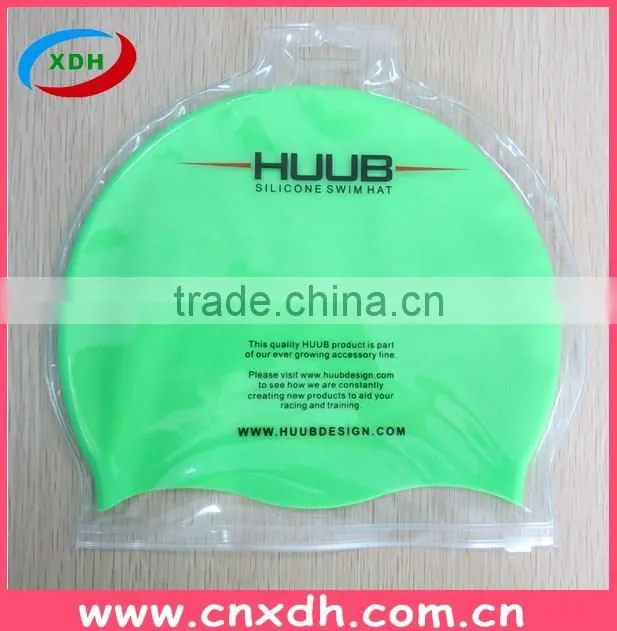 2016 New Product Silicone Solid Swim Cap