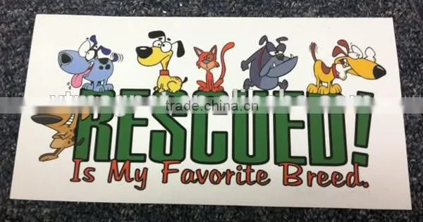 advertising magnetic car sticker/vehicle stickers/promotional item gift/car sign