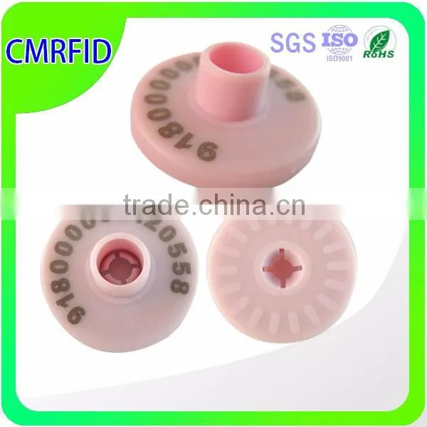 Custom number printed eartag for farm