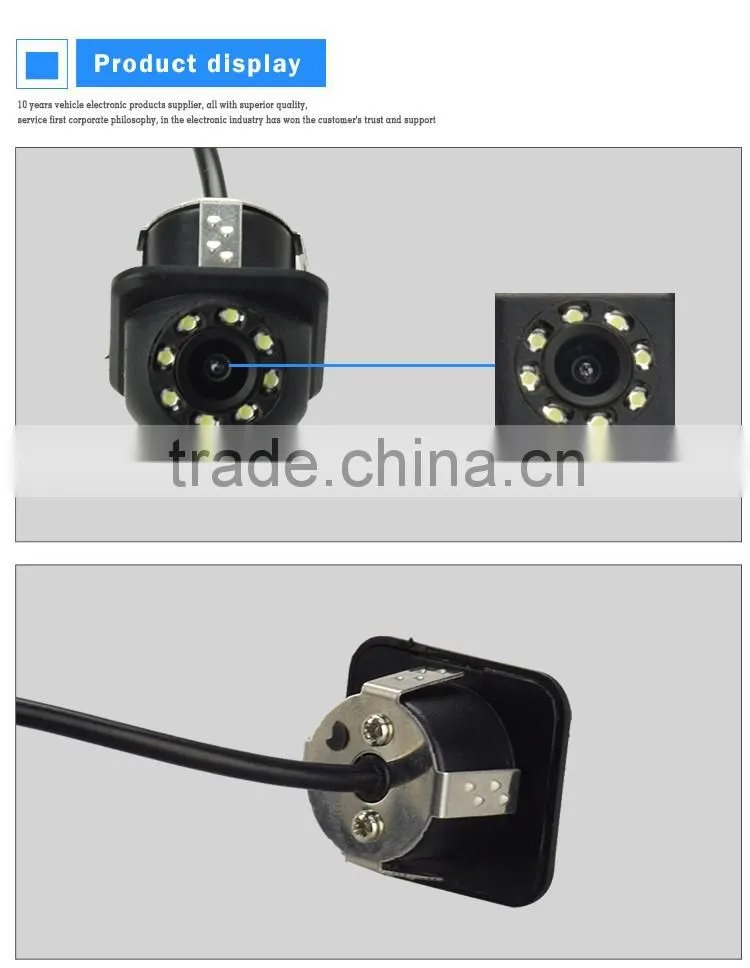 Universality car rear / front view camera,auto camera suitable for all cars