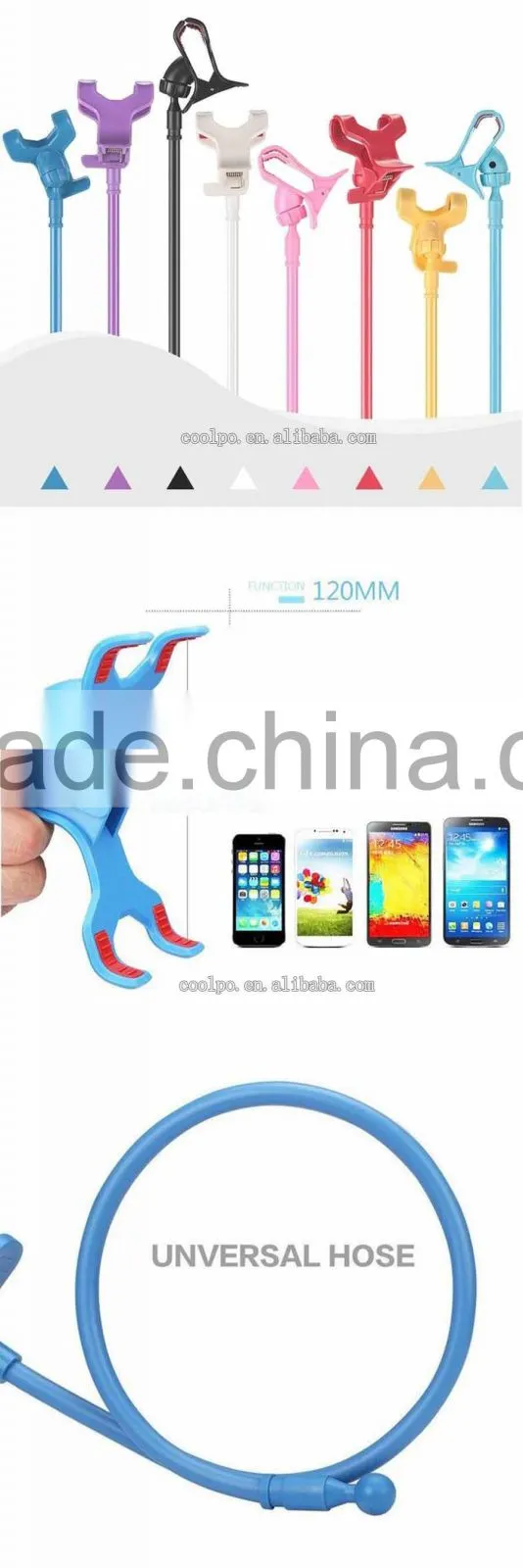 bracket holder universal car mount holder for SmartPhone or Mobile Phone, iPod, GPS, Mp4 bicycle mobile phone holder