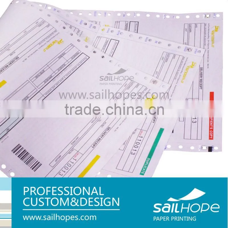 Express airway courier delivery consignment note printing