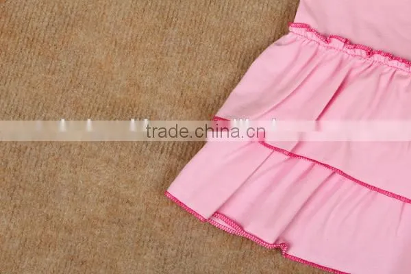 latest organic cotton baby clothing frock design for girls 2016