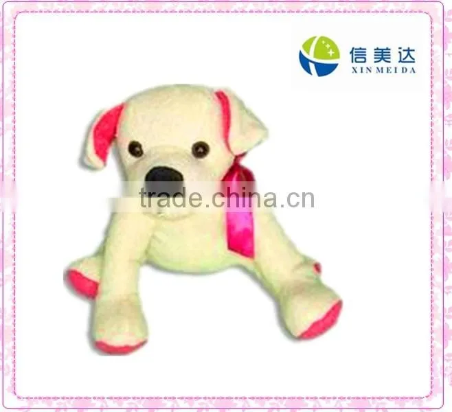 Lying custom cartoon plush toy dog