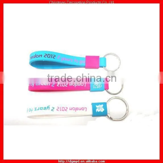 cheap silicone key chain with cute animal (kms-0936)