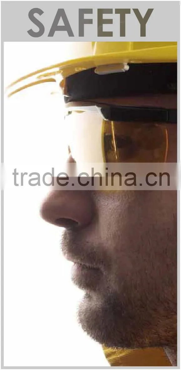 motor sunglasses with Nylon material frame and leather on the side