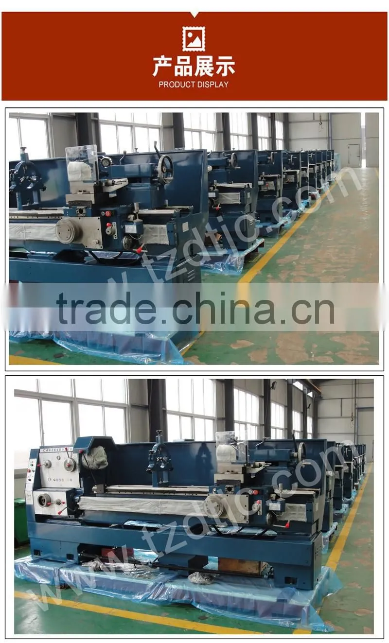 Export CA Series Horizontal Lathe Machine CA6280*1000