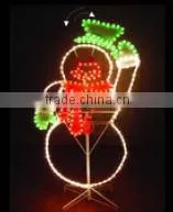 charming outdoor 3D LED christmas motif light