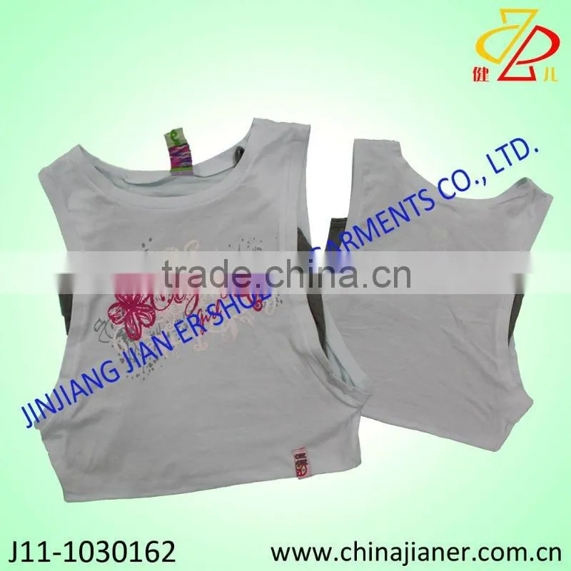 2013 newest design children clothes kids garment t-shirt and pants
