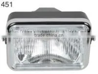 Hot-sale square motorcycle led headlamp from china
