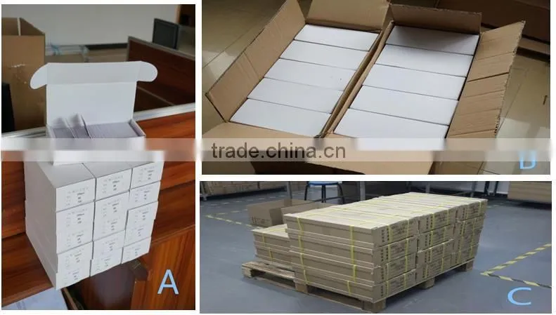 Bank card size blank smart card printing for inkjet printer