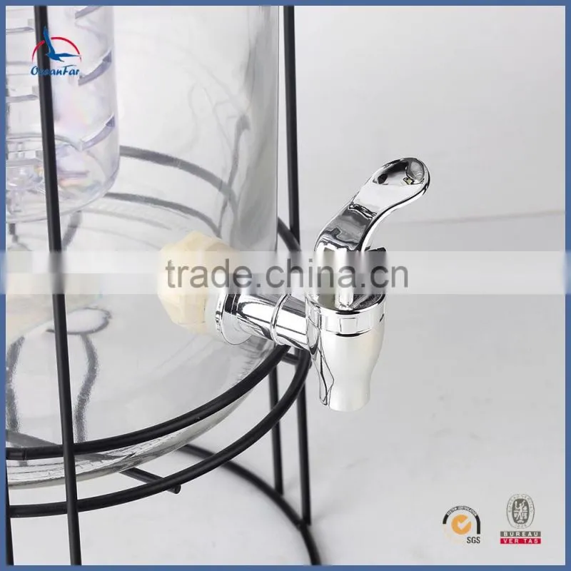 Hot Selling Products Glass Drink Dispenser Fashion Glass Honey Dispenser