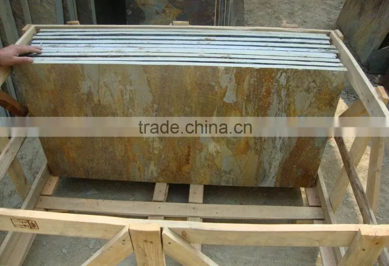 2015 hot sale yellow rustic slate